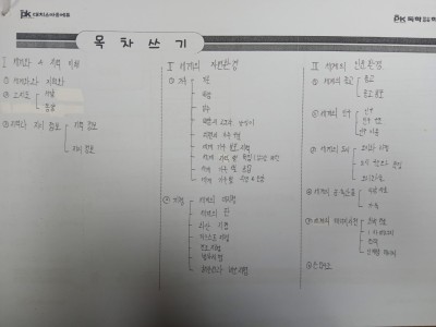 공부한 흔적들 사탐 백지복습